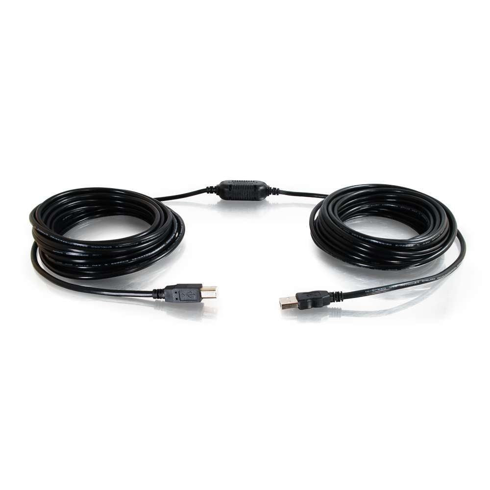 12m Usb 2.0 a/B Active Cable (Middle) USB A Male to B Male 39.4 Feet B