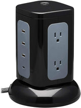 Tripp Lite Parasurtenseur Tour 6 Prises 3X USB-A 1x USB-C Câble 8ft B