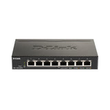 D-Link 8-Port Gigabit Smart Managed PoE+ Ethernet Switch, up to 64W Po
