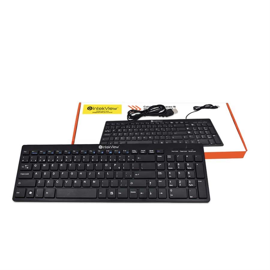 Clavier mince filaire V.2 anglais