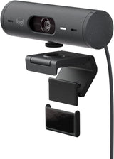 Logitech Brio 505 Full HD webcam with auto light correction, auto-fram