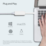 TP-Link Adaptateur USB C vers Ethernet (UE300C) - J45 vers USB C [Thunderbolt