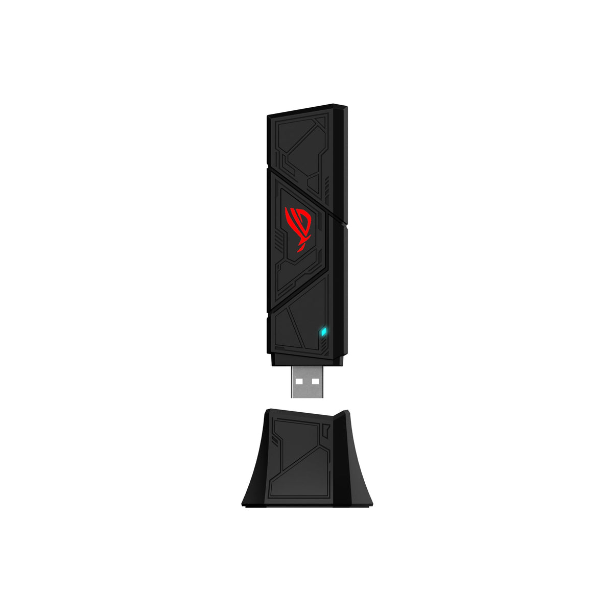 ASUS ROG USB-BE92 Tri-Band BE6500 WiFi 7 USB Adapter, 6GHz Band, Suppo