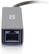 C2G 29826 USB-C to Ethernet Network Adapter, Black