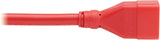 POWER EXTENSION CORD C20 TO C19 HEAVY-DUTY 20A 250V 12 AWG 2 FT.