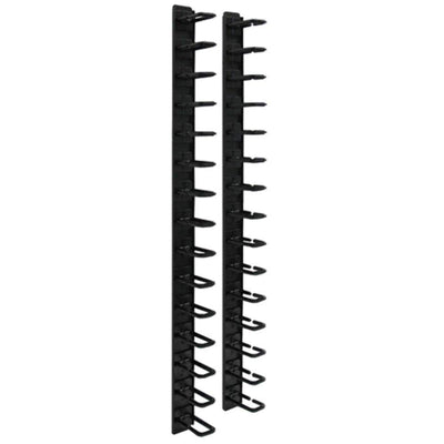 6IN WIDE HIGH Capacity VERT CABL MNGR Double Finger DUCT