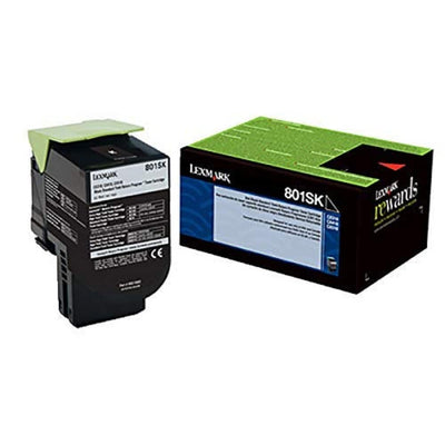 Lexmark 80C1SK0 Black Standard Yield Return Program