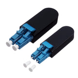 StarTech MPO Loopback PLUG, Single MODE 9/125 MPO-8 MALE Fiber Loopback Adapter, MPO/MTP-APC Connector Loopback TEST PLUG, MPO MALE Loopback Tester