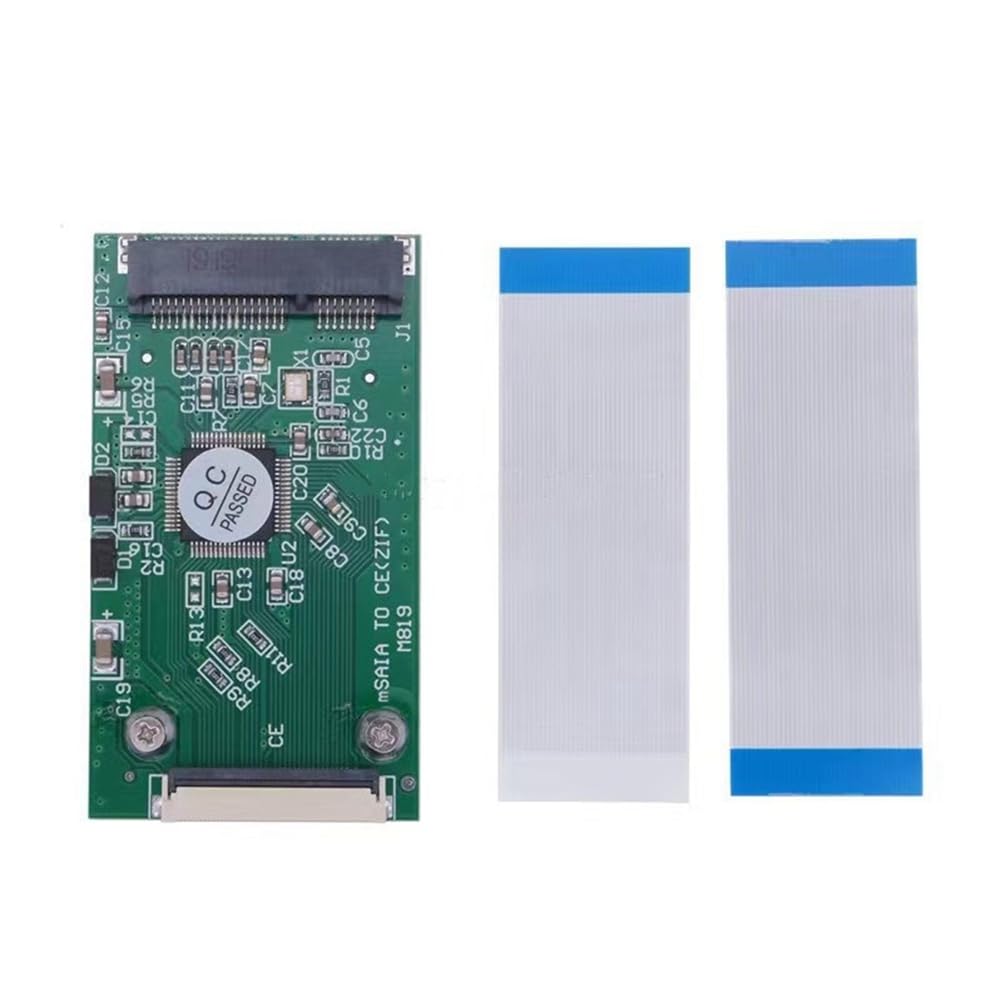 Adaptateur SSD mSATA vers CE ZIF Mini PCI-E SSD mSATA vers connecteur 40 broches 1,8 pouce