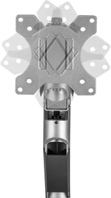 Amer Mounts - Single Heavy Duty Monitor Clamp Grommet Mount with Artic
