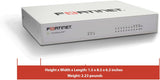 Fortinet FG-60F Network Security Appliance with 10GbE