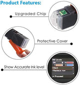 Lot de 15 cartouches d'encre compatibles Canon PGI-250 CLI-251 XL 250XL 251XL