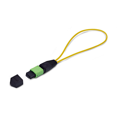 StarTech MPO Loopback Plug, Single Mode 9/125 Female Fiber Adapter, MP