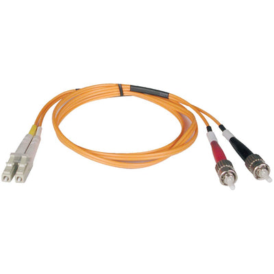 Tripp Lite Duplex Multimode 62.5/125 Fiber Patch Cable (LC/ST), 8M (26