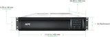 APC by Schneider Electric Smart-UPS 2200VA LCD RM 2U 120V with Network