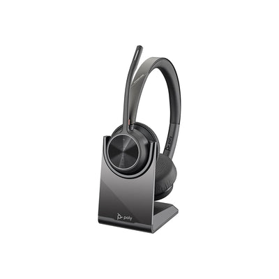 Poly - Voyager 4320 UC Wireless Headset + Charge Stand (Plantronics) -