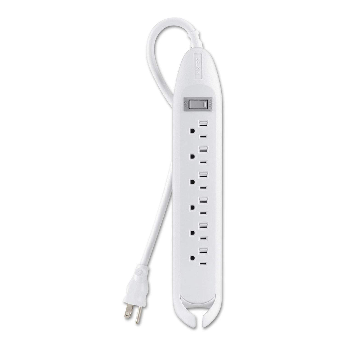 Belkin F9D160-12 6-Outlet 12-Foot Cord 15 A Circuit Breaker 3-Prong Pl