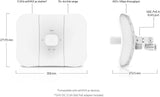 Ubiquiti LBE-5AC-GEN2-US LiteBeam Wireless Bridge 100Mb LAN, GigE, Air