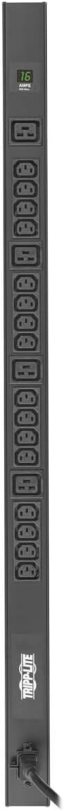 PDU MESURÉ 16 C13 4 C19 208/240V 3,2/3,8KW C20/L6-20P CORDON 10FT