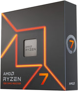 AMD Ryzen™ 7 7700X 8-Core, 16-Thread Unlocked Desktop Processor, Coole