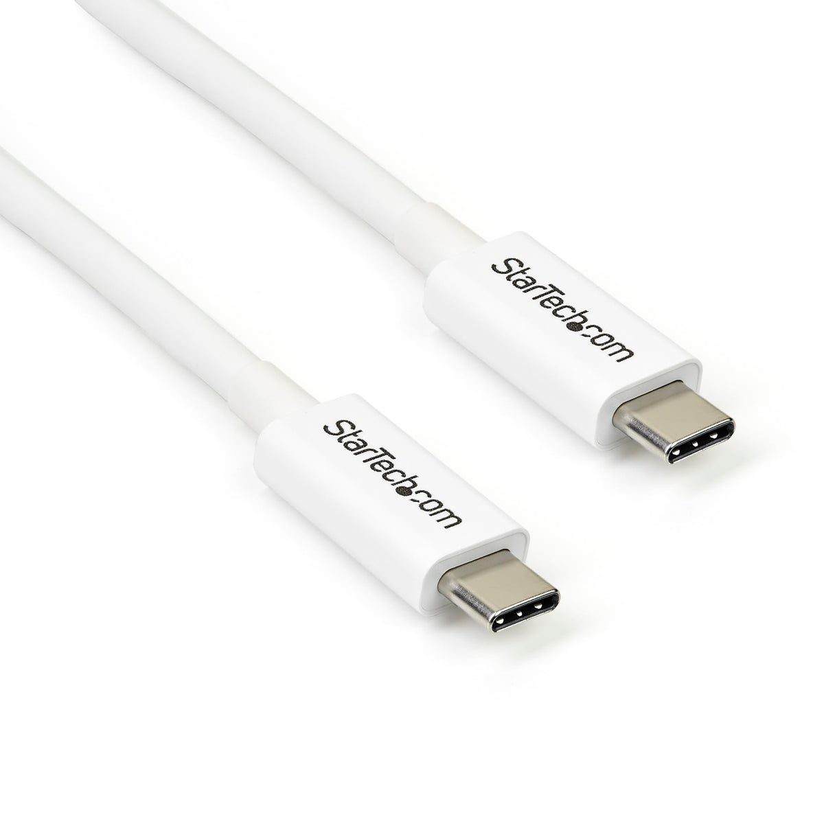 StarTech.com 1.6ft (50cm) Passive Thunderbolt 3 Cable, 40Gbps, 100W PD