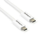 StarTech.com 1.6ft (50cm) Passive Thunderbolt 3 Cable, 40Gbps, 100W PD
