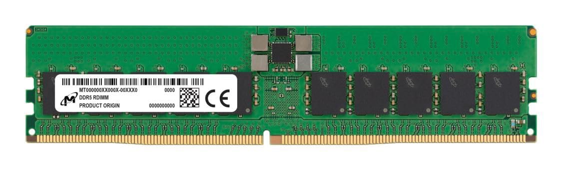 Micron - DDR5 - Module - 32 GB - DIMM 288 broches - 5600 MHz / PC5-44800 -