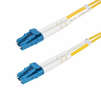 StarTech.com 5m (16.4ft) LC to LC (UPC) OS2 Single Mode Duplex Fiber O