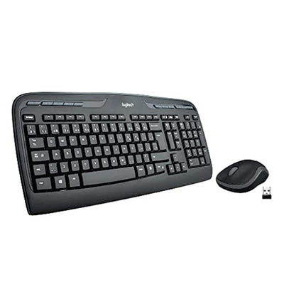 Logitech MK320 Wireless Desktop Keyboard and Mouse Combo — Entertainme
