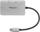 Adaptateur multiport vidéo HDMI 4K unique USB-C Targus avec concentrateur d'alimentation 100 W