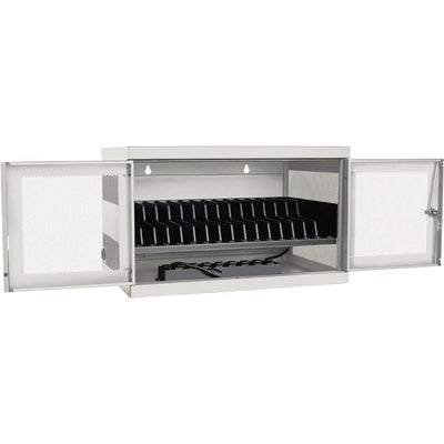 16PORT AC CHARGING CART STG STATION CHRMBK LAPTOP WHITE