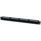 StarTech.com 24 Port 1U Rackmount Cat Cable 6 110 Patch Panel (C6PANEL