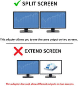 StarTech.com 1ft DVI Splitter Cable - M / F - DVI-D to 2x DVI-D Dual V