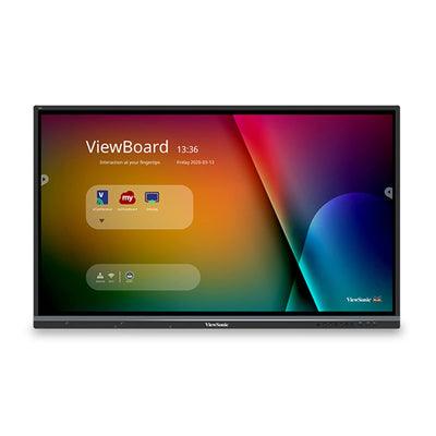 VIEWSONIC 65IN 4K COMMERCIAL LED 16/7, 350 NITS, ANDROID 14 AOSP, 4000:1, USB-C, 3X HDMI, RS232, RJ45, WI-FI/BT SLOT, DUAL 10W SPEAKERS. PRO-GRADE