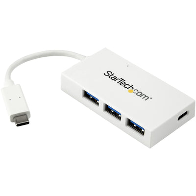 StarTech.com 4 Port USB C Hub with 1x USB-C & 3x USB-A Ports (SuperSpe