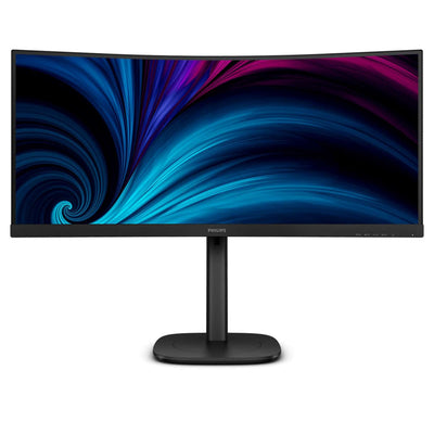Philips 34B2U3600C - 34 Inch WQHD Curved Monitor, Height Adjustable, S