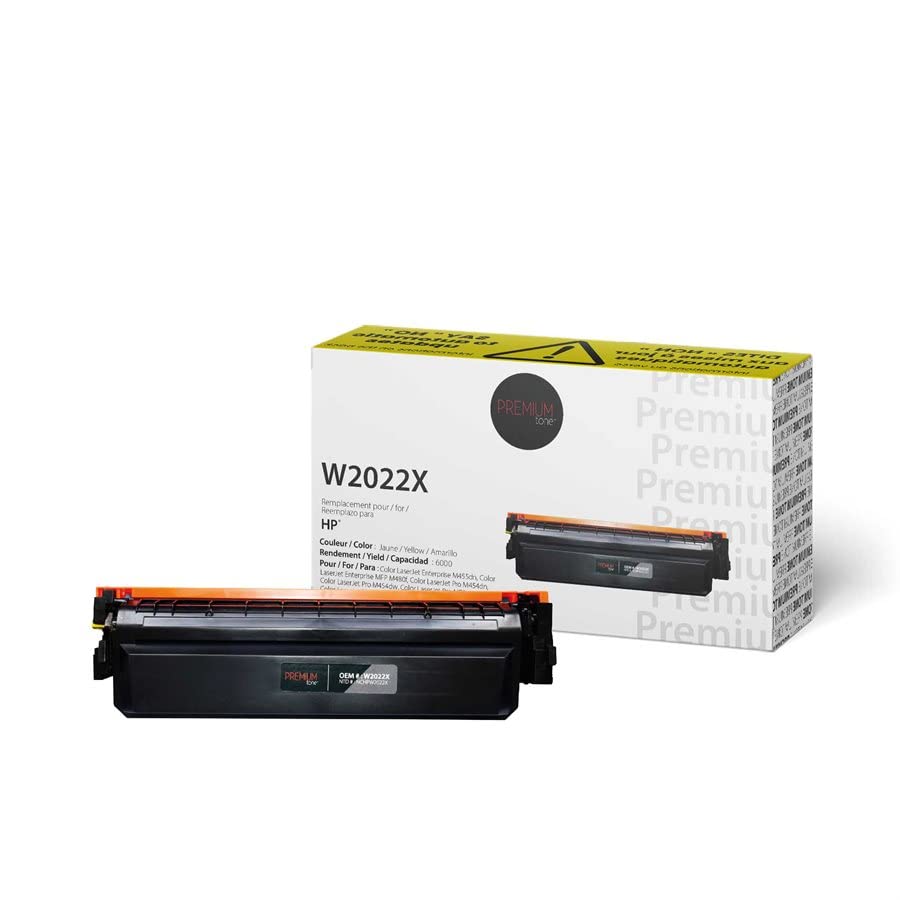 Remplacement pour HP W2022X (414X) à haut rendement jaune