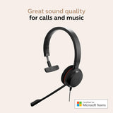 Micro-casque Jabra Evolve 20 Mono USB-C