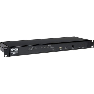 TRIPP LITE 8-Port Steel Rackmount IP KVM Switch with On-Screen Display
