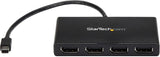 StarTech.com 4-Port Multi Monitor Adapter - Mini DisplayPort to Displa