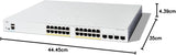 Cisco Catalyst 1300-24FP-4X Managed Switch, 24 Port GE, Full PoE, 4x10