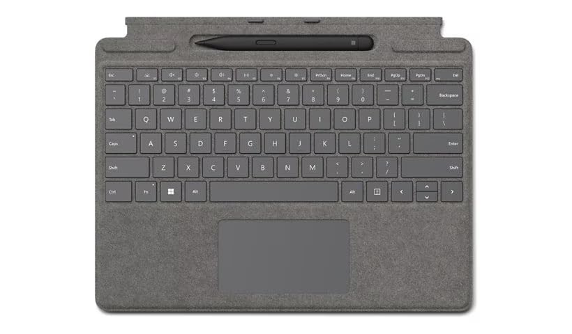 Microsoft Pro Keyboard with SlimPen Platinum Bilingual