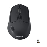 Logitech M720 Triathlon Multi-Device Wireless Mouse, Bluetooth, USB Un