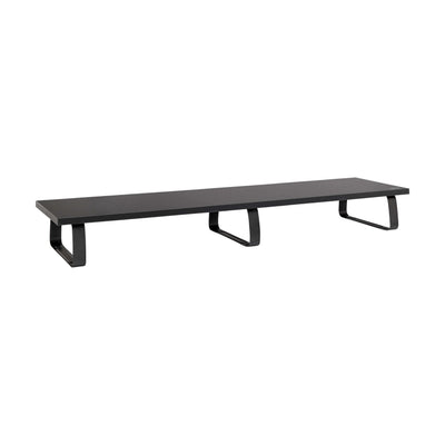 DUAL-MONITOR RISER FOR DESK 39X10IN WOOD
