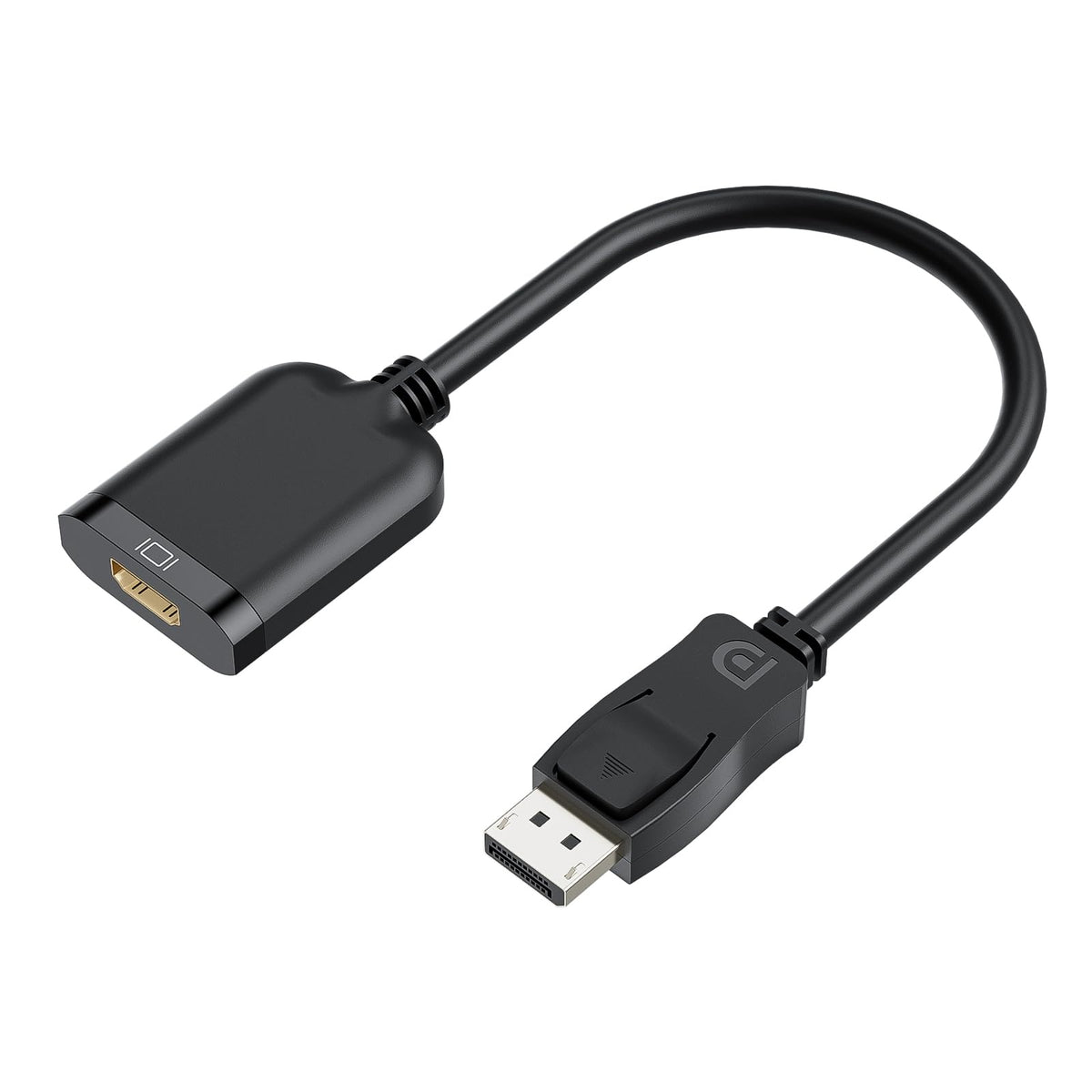 Displayport to HDMI Active Adapter Cable, 4K Uni-Directional DP 1.4 to