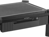 MOUNT-IT! Mesh Computer Monitor Stand Riser [Metal] Desk Organizer wit