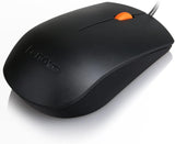 Lenovo 300 USB Wired Computer Mouse - Full Size Optical Ambidextrous M