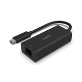 Belkin USB Type C to 2.5 Gb Ethernet Adapter, USB-IF Certified Thunder
