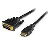StarTech.com HDMIDVIMM15 HDMI to DVI-D Cable, M/M, 15-Feet 15 ft Cable