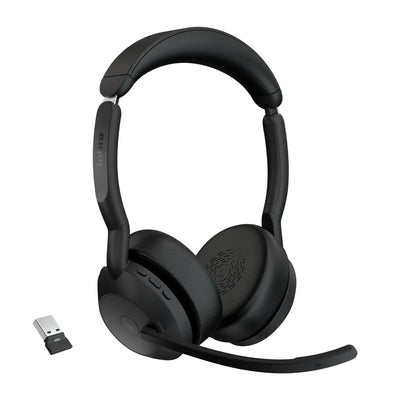 Jabra Evolve2 55 - Link390a MS Stereo Teams Certified Dual-ear, USB-A